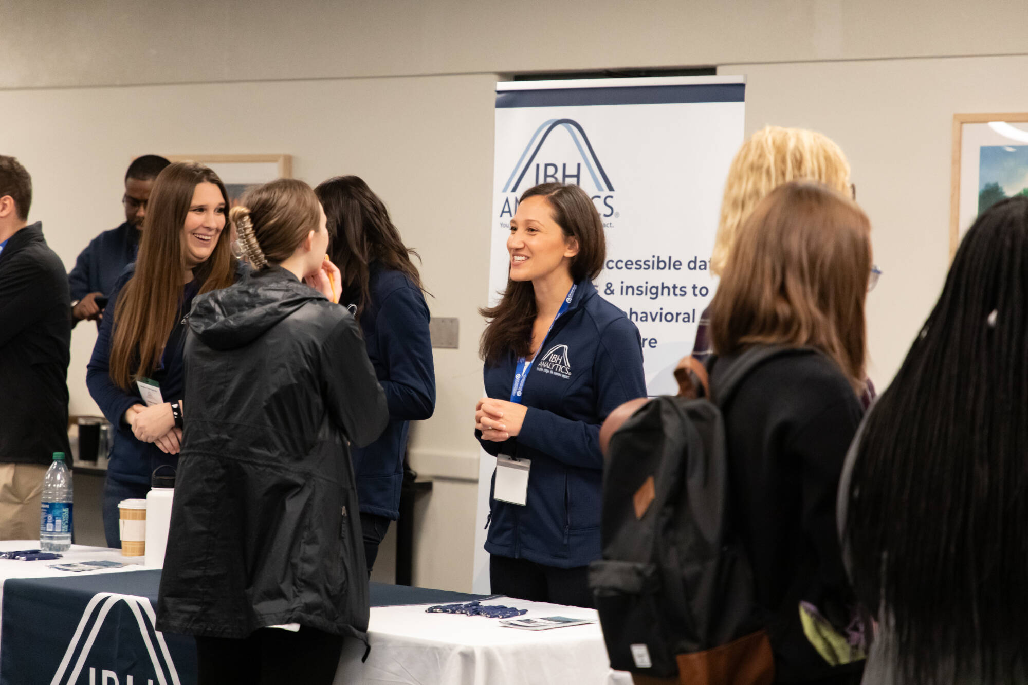 Statistics career day exhibitor